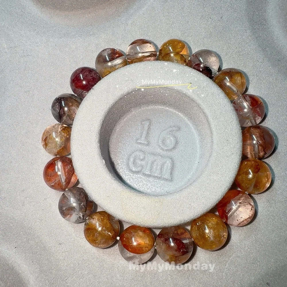 Hematoid Quartz Bracelet 10mm
